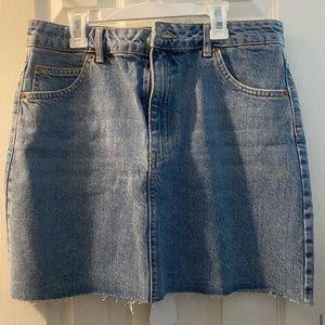 TopShop Denim Skirt (Size 8) NEVER WORN